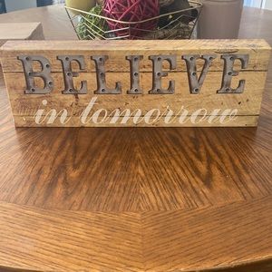 Wall Decoration “Believe”